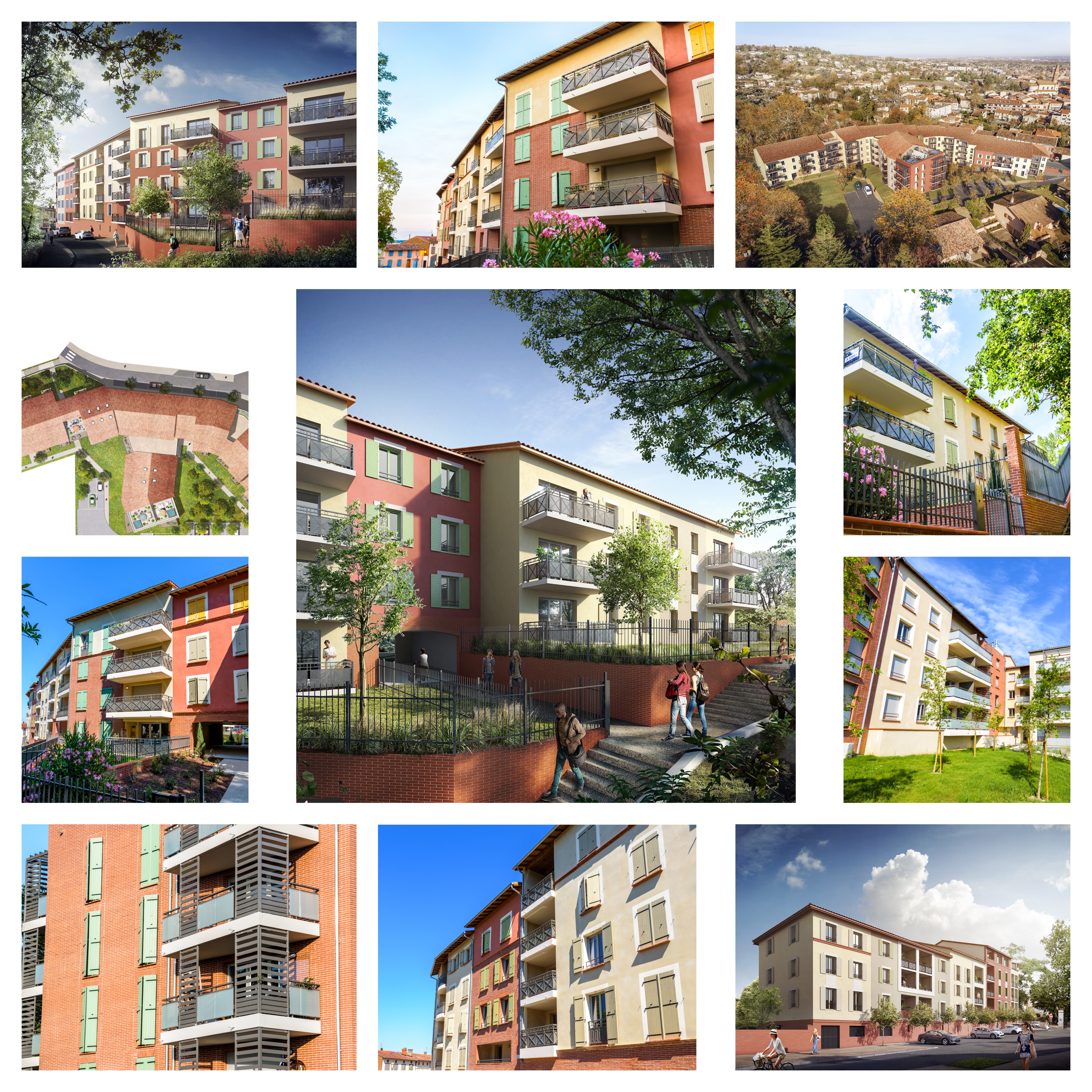 Exemple de réalisation de logement collectif